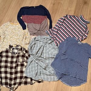 Girls size 14 tops